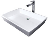 PRISM 22X15 SOLID SURFACE SINK - ALMOND