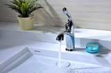 Arc Series Single Hole Single-Handle Low-Arc Bathroom Faucet in Polished Chrome