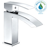 Revere Series Single Hole Single-Handle Low-Arc Bathroom Faucet in Polished Chrome