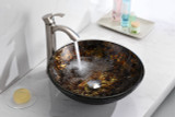 Alto Series Vessel Sink in Molten Gold