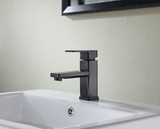 Naiadi Single Hole Single Handle Bathroom Faucet in Oil Rubbed Bronze