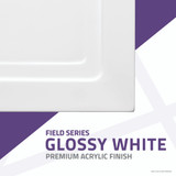 Field Series 36 in. x 60 in. Double Threshold Shower Base in White