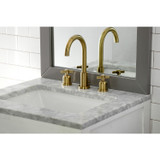 Fauceture FSC8923ZX Millennium Widespread Bathroom Faucet, Brushed Brass