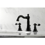 Fauceture FSC1970ACL American Classic Widespread Bathroom Faucet, Matte Black