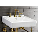 Fauceture FSC1973ACL American Classic Widespread Bathroom Faucet, Brushed Brass