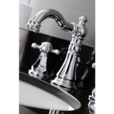 Kingston Brass FSC1971BX Metropolitan Widespread Bathroom Faucet, Polished Chrome