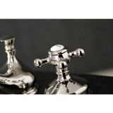 Kingston Brass KS1166BX 8 in. Widespread Bathroom Faucet, Polished Nickel