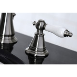 Fauceture FSC1978PL English Classic Widespread Bathroom Faucet, Brushed Nickel