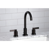 Fauceture FSC8925NDL NuvoFusion Widespread Bathroom Faucet, Oil Rubbed Bronze