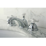 Kingston Brass KS3961PX 8 in. Widespread Bathroom Faucet, Polished Chrome