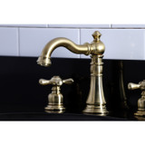 Fauceture FSC1973AX American Classic Widespread Bathroom Faucet, Brushed Brass