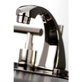 Kingston Brass KS4946CML Manhattan 8 in. Widespread Bathroom Faucet, Polished Nickel