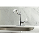 Fauceture FS7641BL Single-Handle 4 in. Centerset Bathroom Faucet, Polished Chrome