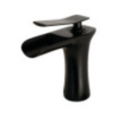 Fauceture LS8420QLL Executive Single-Handle Bathroom Faucet, Matte Black