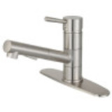 Gourmetier LS8408DL Concord Single-Handle Pull-Out Kitchen Faucet, Brushed Nickel