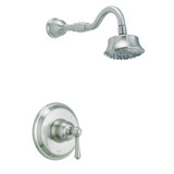 Opulence 1H Shower Only Trim Kit & Treysta Cartridge w/ 5 Function Showerhead 1.75gpm Brushed Nickel