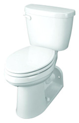 Maxwell 1.28gpf Floor Mount Back Outlet ADA EL 12" RI Combo: G0021975 Bowl w/ G0028980 Tank White