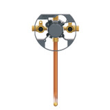 Treysta Tub & Shower Valve- Horizontal Inputs WITH Stops WITH Stub-out - IPS/Sweat