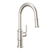 Kinzie 1H Pull-Down Kitchen Faucet w/ Snapback Retraction 1.75gpm Stainless Steel