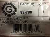 Flush Valve 1.6gpf 3" Diameter for Picturesque Brianne Logan Square and Avalanche Tanks (thru 2013 model year)