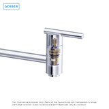 Kinzie Wall Mount Pot Filler 2.2gpm Stainless Steel