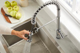 Parma 1H Pre-Rinse Pull-Down Kitchen Faucet 1.75gpm Chrome