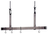 36" Adjustable Ceiling Bar w/ 6 Hooks HS