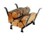 Country Home Basket Fireplace Log Rack HS