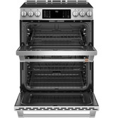 Cafe 30" Slide-in Front Control Induction and Convection DOUB...