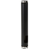 4' Fixed Extension Column Black for Display or Projector Ceiling Mounts