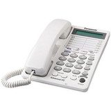 Same as KX-TS108W but adds 2-Line Operation & 3-Way Conferencing