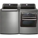 5.5 CF Top Load Washer (WT7400CV) & 7.3 CF Electric Dryer (DLE7400VE)
