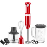 Immersion Blender CORDLESS Variable Speed Trigger, Chopper/Whisk Attach