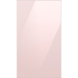 BESPOKE 4-Door Refrigerator Panel in in Pink Glass  - Bottom Pan