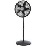 18" Adjustable Elegance & Performance Oscillating Pedestal Fan 3-Speeds