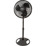 16" Oscillating stand Fan 3-speed, Black