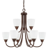 Capital Lighting 9 Light Chandelier