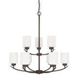 Capital Lighting 9 Light Chandelier