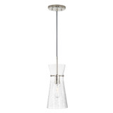 Capital Lighting 1 Light Glass Pendant