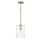 Capital Lighting 1 Light Glass Pendant