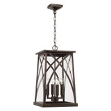 Capital Lighting Marshall 20"h 4-light Outdoor Hanging Lantern