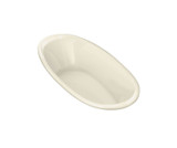 Saturna 6036 Acrylic Drop-in End Drain Aeroeffect Bathtub in Bone