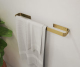 Odile Suite 18 in. Single Towel Bar in Brushed Gold