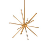 KUZCO Lighting CH14220-BG Sirius Minor - 48W LED Chandelier-15 Inches Tall and 20.25 Inches Wide, Finish Color: Brushed Gold