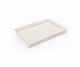 SS-3248 32 x 48 Swanstone Alcove Shower Pan with Center Drain in Tahiti White