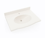 EV1B2243 Europa 22 x 43 Single Bowl Vanity Top in Bisque