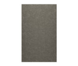 TSMK-7262-1 62 x 72 Swanstone Traditional Subway Tile Glue up Bathtub and Shower Single Wall Panel in Charcoal Gray