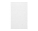 SS-4896-1 48 x 96 Swanstone Smooth Glue up Bathtub and Shower Single Wall Panel in Carrara