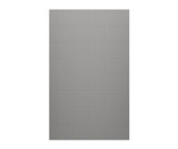 TSMK-8462-1 62 x 84 Swanstone Traditional Subway Tile Glue up Bathtub and Shower Single Wall Panel in Ash Gray