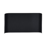 KUZCO Lighting EW27112-BK Plateau - 13W LED Outdoor Wall Mount-6 Inches Tall and 12 Inches Wide, Finish Color: Black